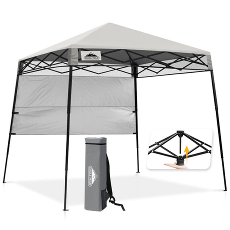 8X8 Pop Up Canopy Tent, Compact Backpack Canopy