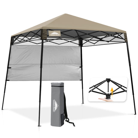 8X8 Pop Up Canopy Tent, Compact Backpack Canopy