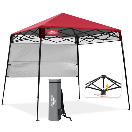 8X8 Pop Up Canopy Tent, Compact Backpack Canopy