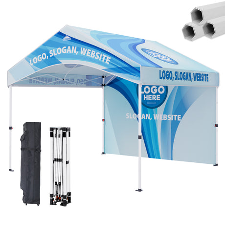 Alps Aluminum Frame Gable Roof Custom Canopy Tent 10x10