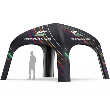 Custom Inflatable Event Tent with Logo, Square Tent