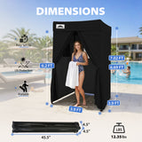 Flat Top 4x4 Pop-up Canopy Changing Room
