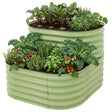 2 - Tier Raised Garden Bed Planters, Coated Metal Raised Bed - Eagle Peak®