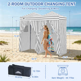 Outdoor Pop Up Changing Room 8x4 ft