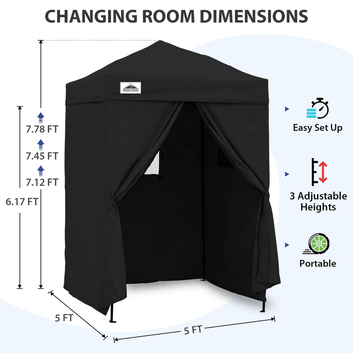 Flex Ultra Compact 5x5 Pop-up Canopy