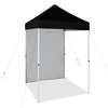 EAGLE PEAK Straight Leg Outdoor Portable Canopy Tent with One Removable Sunwall 5x5 ft, Carry Bag Included