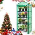 27.2"x19.3"x64.2" Mini Greenhouse with Wire Shelves - Eagle Peak Custom Canopy Tent