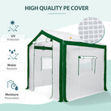 8x8 Walk In Pop Up Greenhouse
