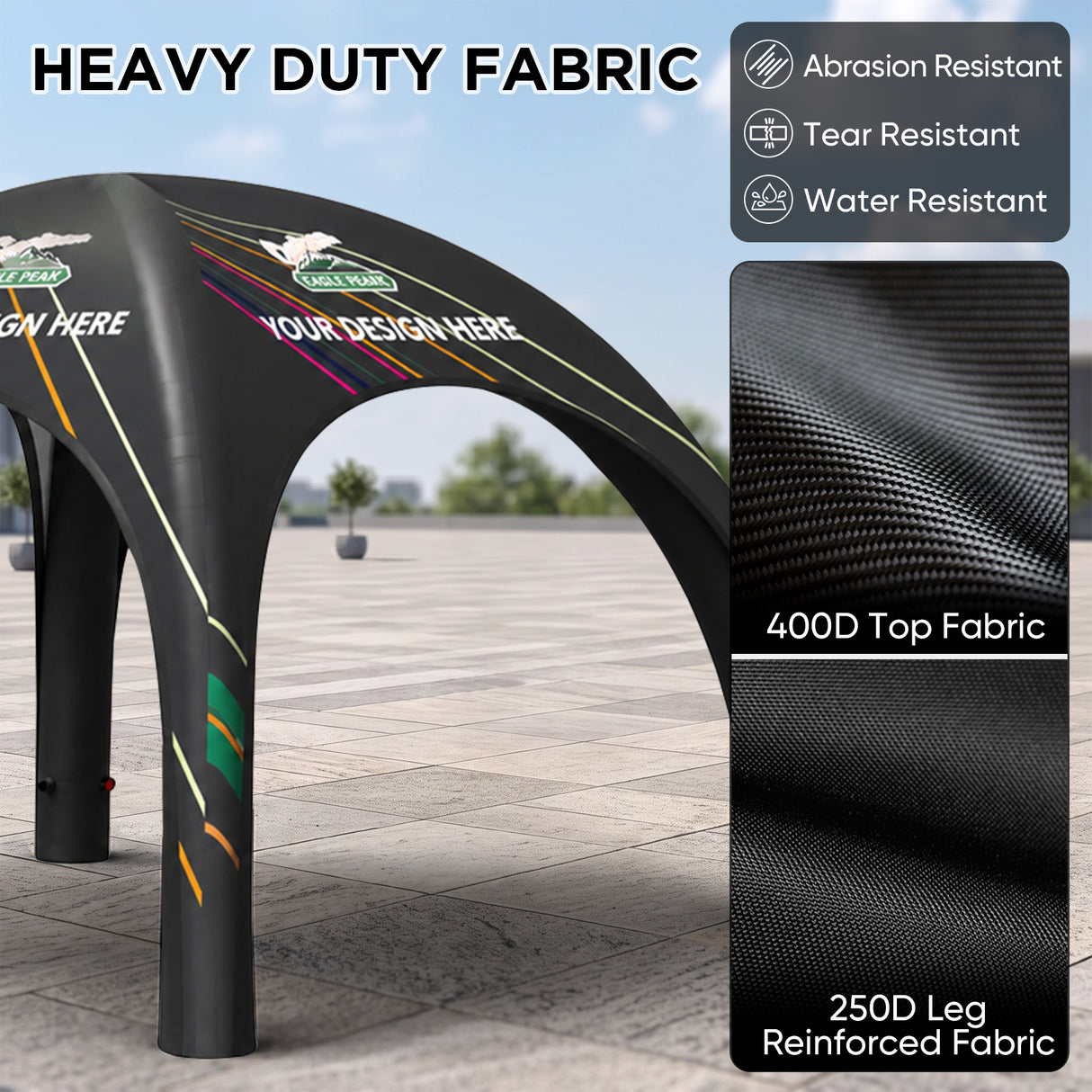 Custom Inflatable Event Tent with Logo, Spider Tent