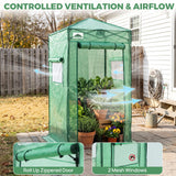 3x3 Easy Setup Small Pop Up Greenhouse - Eagle Peak®