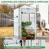 3x3 Easy Setup Small Pop Up Greenhouse - Eagle Peak®