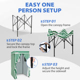 Flat Top 4x4 Pop-up Canopy Changing Room
