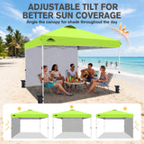 12x12 Pop Up Canopy Tent with 1 Sidewall