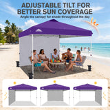 12x12 Pop Up Canopy Tent with 1 Sidewall