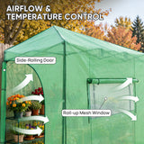 10x5 Easy Setup Pop Up Greenhouse, Lean-To Design