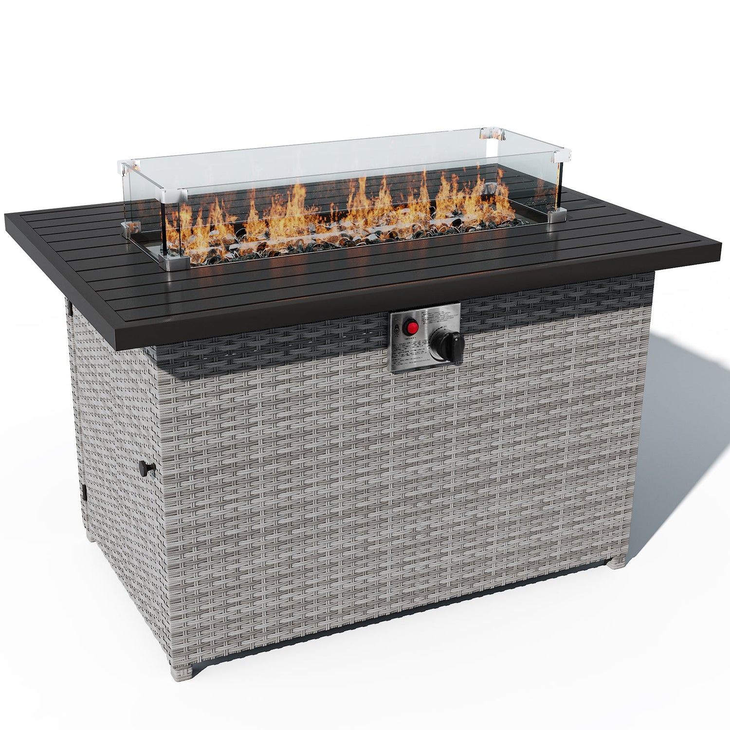 EAGLE PEAK 42" Outdoor Propane Gas Fire Pit Table