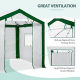 8x8 Walk In Pop Up Greenhouse