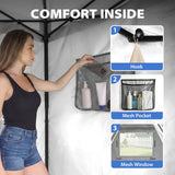4x4 Pop Up Changing Tent, Flat Top Changing Room - Eagle Peak®