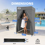 4x4 Pop Up Changing Tent, Flat Top Changing Room - Eagle Peak®