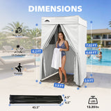 4x4 Pop Up Changing Tent, Flat Top Changing Room - Eagle Peak®