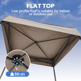 4x4 Pop Up Changing Tent, Flat Top Changing Room - Eagle Peak®