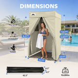 4x4 Pop Up Changing Tent, Flat Top Changing Room - Eagle Peak®
