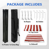 4x4 Pop Up Changing Tent, Flat Top Changing Room - Eagle Peak®