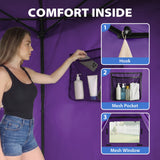 4x4 Pop Up Changing Tent, Flat Top Changing Room - Eagle Peak®