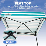 4x4 Pop Up Changing Tent, Flat Top Changing Room - Eagle Peak®