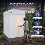 4x4 Pop Up Changing Tent, Portable Changing Room - Eagle Peak®