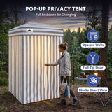 4x4 Pop Up Changing Tent, Portable Changing Room - Eagle Peak®