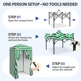 4x4 Pop Up Changing Tent, Portable Changing Room - Eagle Peak®