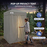 4x4 Pop Up Changing Tent, Portable Changing Room - Eagle Peak®