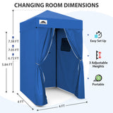 4x4 Pop Up Changing Tent, Portable Changing Room - Eagle Peak®