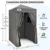 4x4 Pop Up Changing Tent, Portable Changing Room - Eagle Peak®