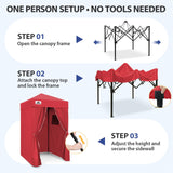4x4 Pop Up Changing Tent, Portable Changing Room - Eagle Peak®