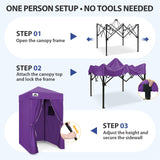 4x4 Pop Up Changing Tent, Portable Changing Room - Eagle Peak®