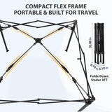 4x4 Pop Up Changing Tent, Portable Changing Room - Eagle Peak®