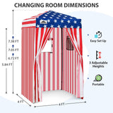 4x4 Pop Up Changing Tent, Portable Changing Room - Eagle Peak®