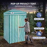 4x4 Pop Up Changing Tent, Portable Changing Room - Eagle Peak®