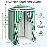 4x4 Pop Up Changing Tent, Portable Changing Room - Eagle Peak®