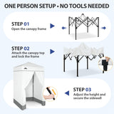 4x4 Pop Up Changing Tent, Portable Changing Room - Eagle Peak®