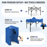4x4 Pop Up Changing Tent, Portable Changing Room - Eagle Peak®
