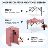 4x4 Pop Up Changing Tent, Portable Changing Room - Eagle Peak®