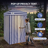 4x4 Pop Up Changing Tent, Portable Changing Room - Eagle Peak®