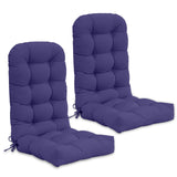 5" High Back Adirondack Chair Cushions, 49x20x5 in, Set of 1/2/4 - Eagle Peak Custom Canopy Tent