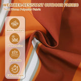 5" High Back Adirondack Chair Cushions, 49x20x5 in, Set of 1/2/4 - Eagle Peak Custom Canopy Tent