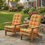 5" High Back Adirondack Chair Cushions, 49x20x5 in, Set of 1/2/4 - Eagle Peak Custom Canopy Tent