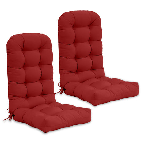 5" High Back Adirondack Chair Cushions, 49x20x5 in, Set of 1/2/4 - Eagle Peak Custom Canopy Tent