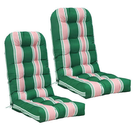 5" High Back Adirondack Chair Cushions, 49x20x5 in, Set of 1/2/4 - Eagle Peak Custom Canopy Tent